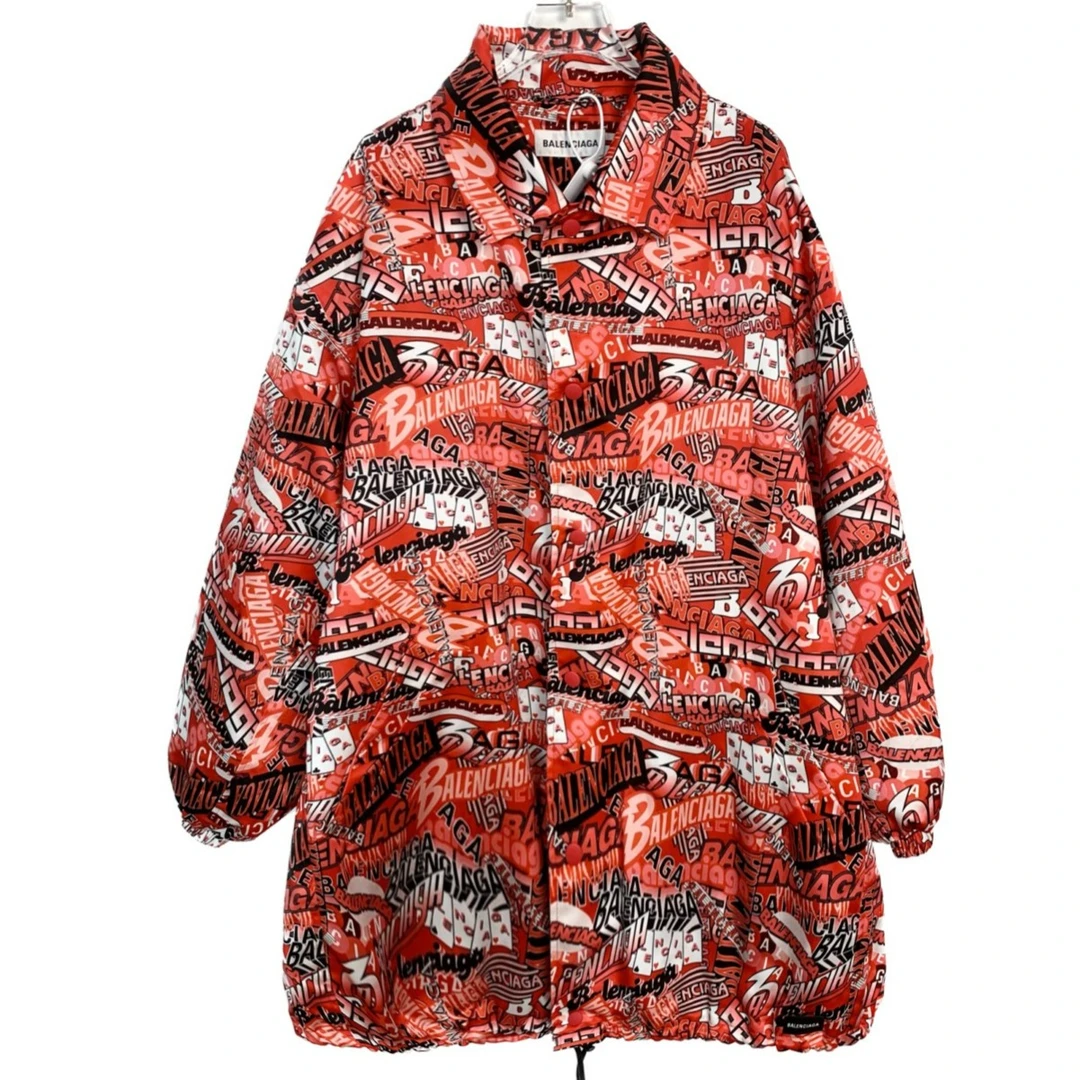 Balenciaga/巴黎世家潮奢豆 严选/满印外套/95新/006891