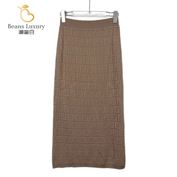 99新 FENDI/芬迪 潮奢豆 严选/老花满印半身裙/X9048