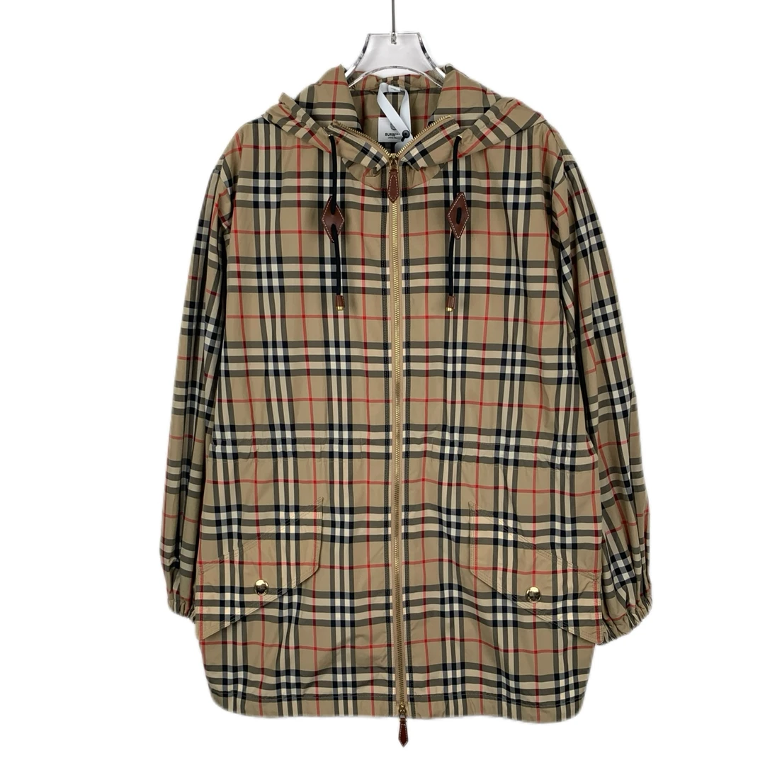 BURBERRY/博柏利潮奢豆 严选/经典格纹拉链夹克外套/95新/012913