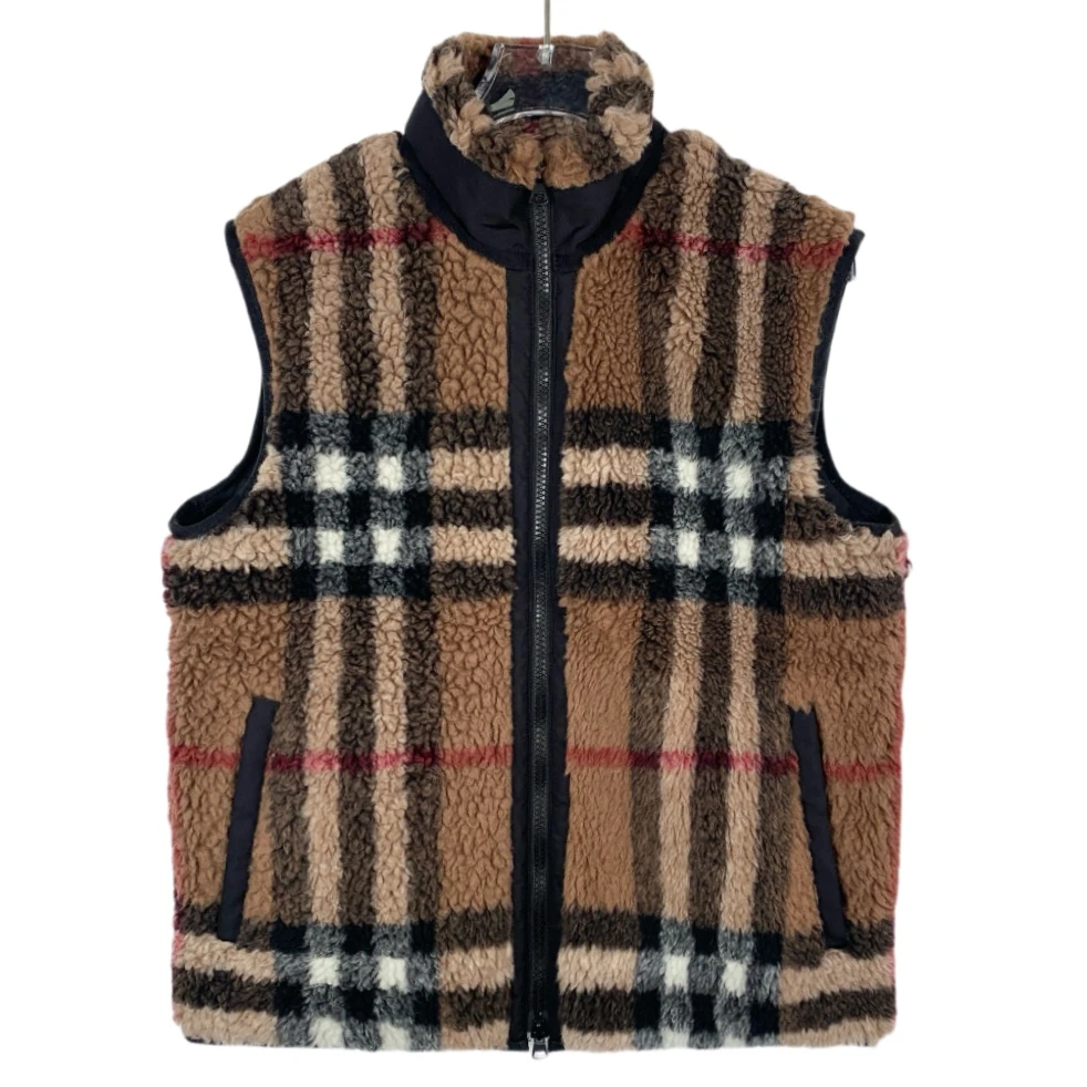 BURBERRY/博柏利潮奢豆 严选/格纹马甲背心 /95新/012878