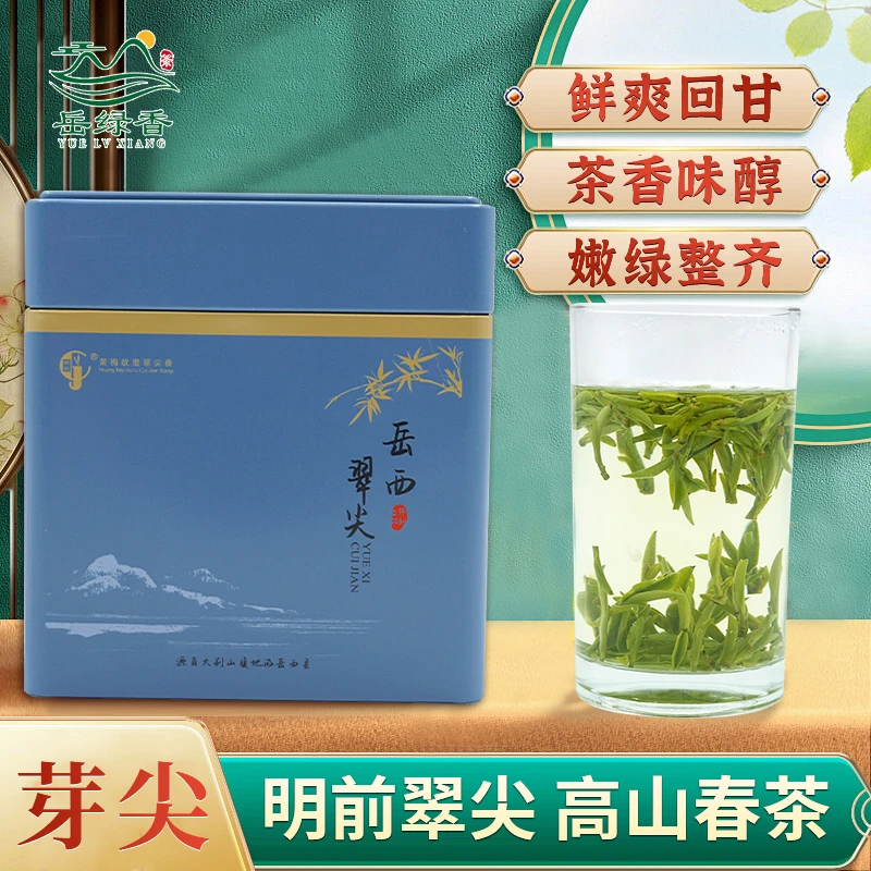 岳绿香A52024年新茶明前茶土品种老品种岳西翠尖岳西翠兰安徽茶叶
