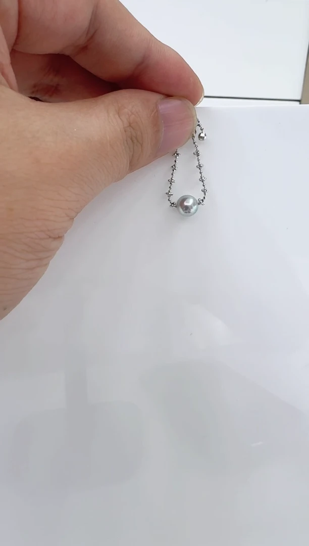 【闪购商品】海水珍珠戒指银S925镶嵌非基地发货不带证书
