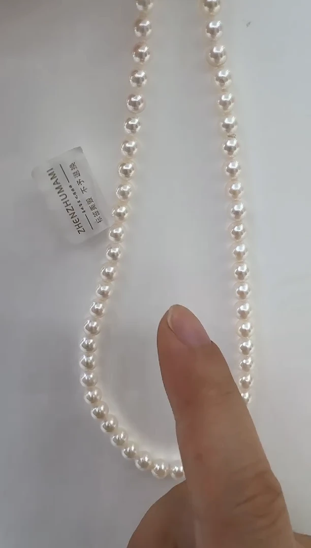 【闪购商品】海水珍珠颈饰银S925镶嵌a112