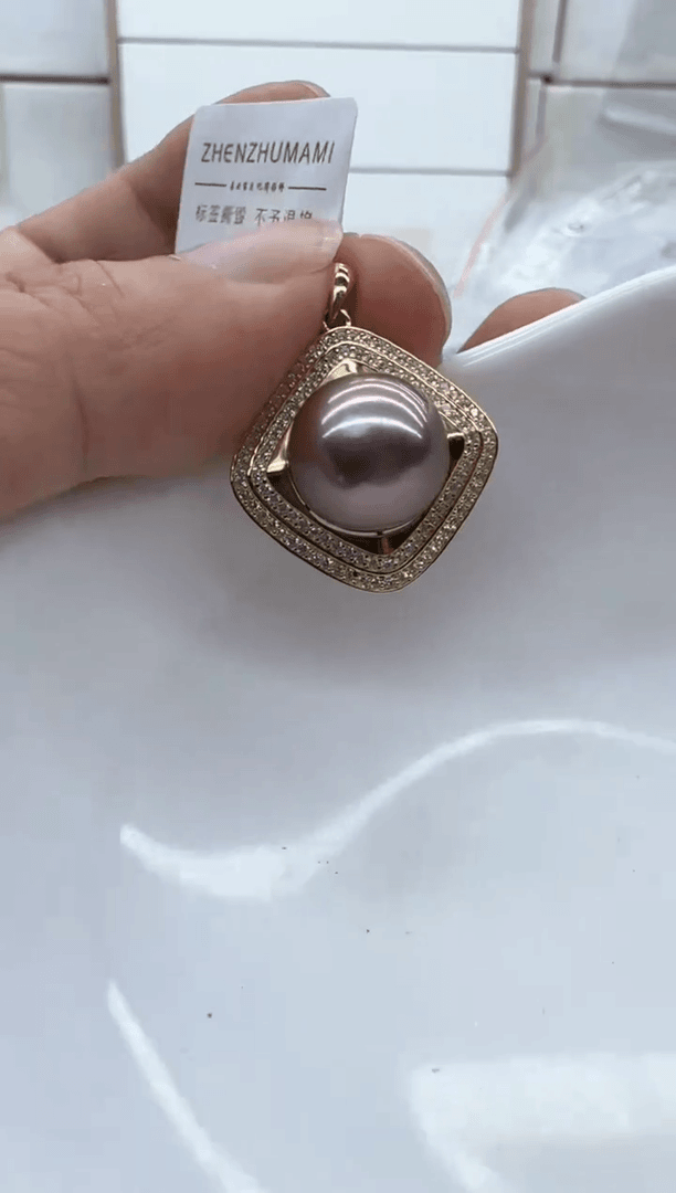 【闪购商品】淡水珍珠颈饰银S925镶嵌清货