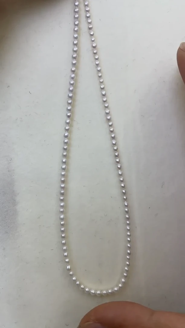 【闪购商品】淡水珍珠颈饰银S925镶嵌清货