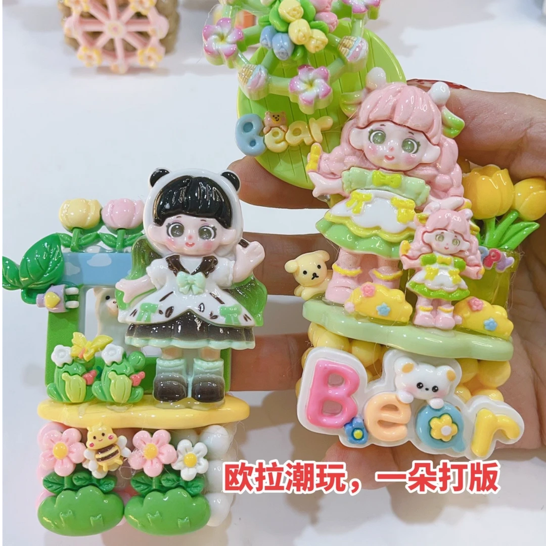 欧拉直播过款新品【V】卡通创意diy树脂配件配饰科学实验