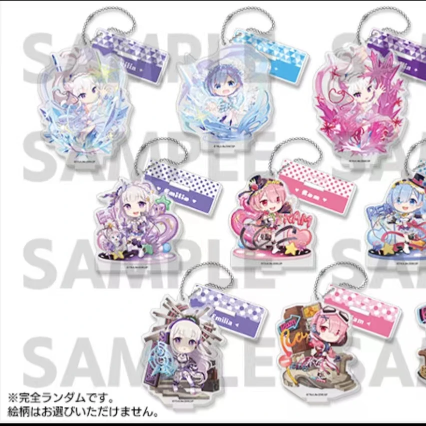 【代拆】从零开始的异世界生活快闪店限定亚克力立牌挂件盲盒