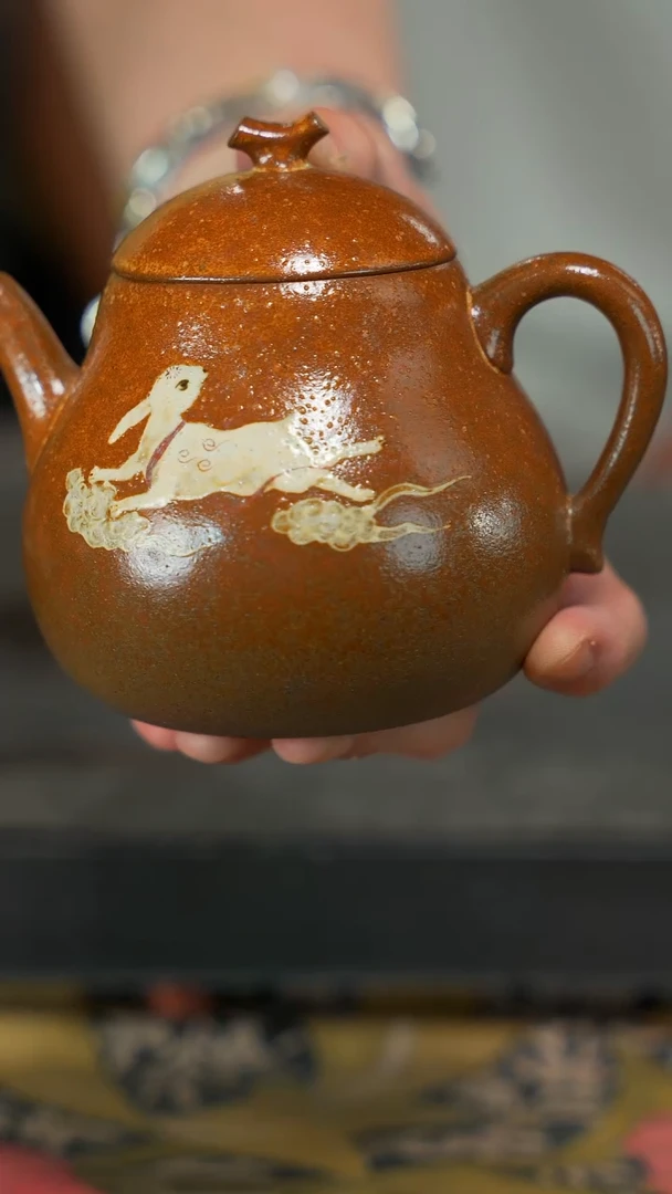 【闪购商品】紫砂茶壶鹿紫砂壶