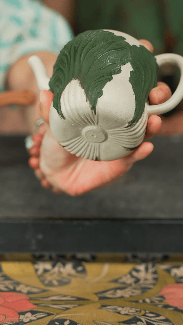 【闪购商品】紫砂茶壶白菜紫砂