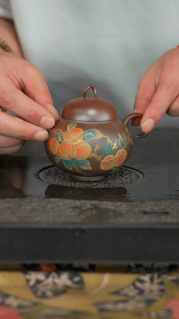 【闪购商品】紫砂茶壶胭脂红紫砂