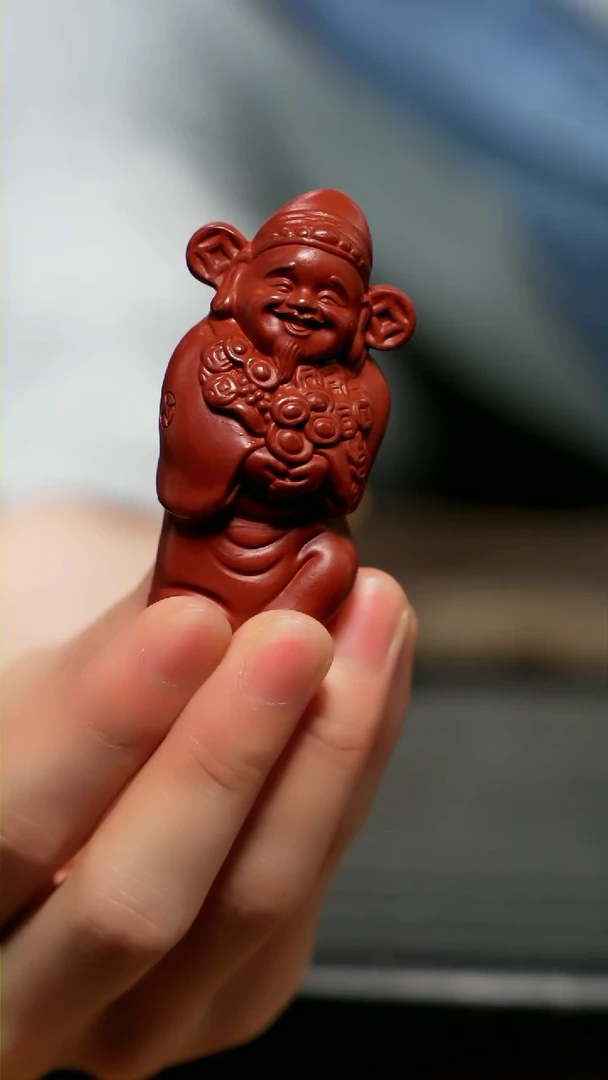 【闪购商品】紫砂茶壶财神