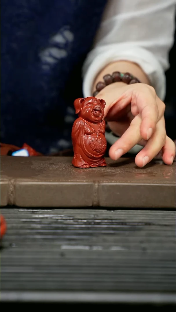 【闪购商品】紫砂茶壶猪员外