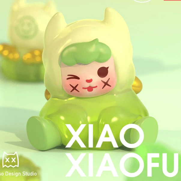 【拆盒】XXFu小小弗森林甜点日记萌粒系列潮流玩具盲盒手办摆件