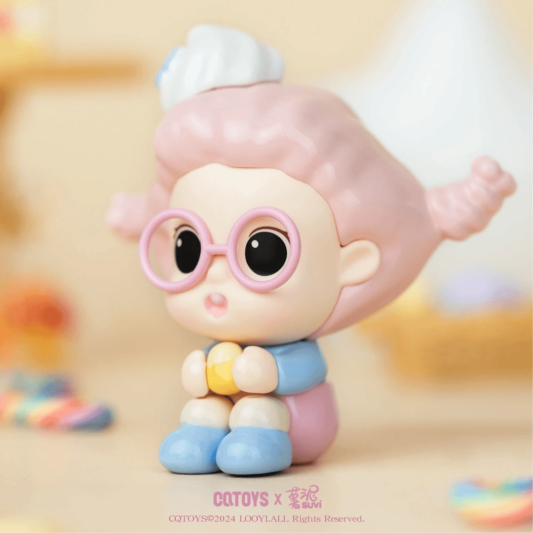 【拆盒】SUVI薯泥我的下午茶系列mini盲盒潮玩摆件隐藏概率