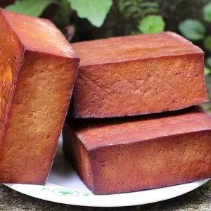 贵州遵义手工烟熏豆干单块约重200克3块包邮