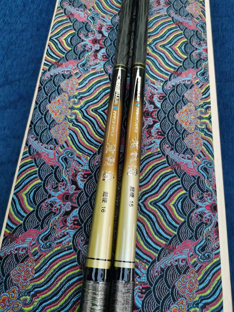 波纹爵28调鲫鱼杆台钓竿