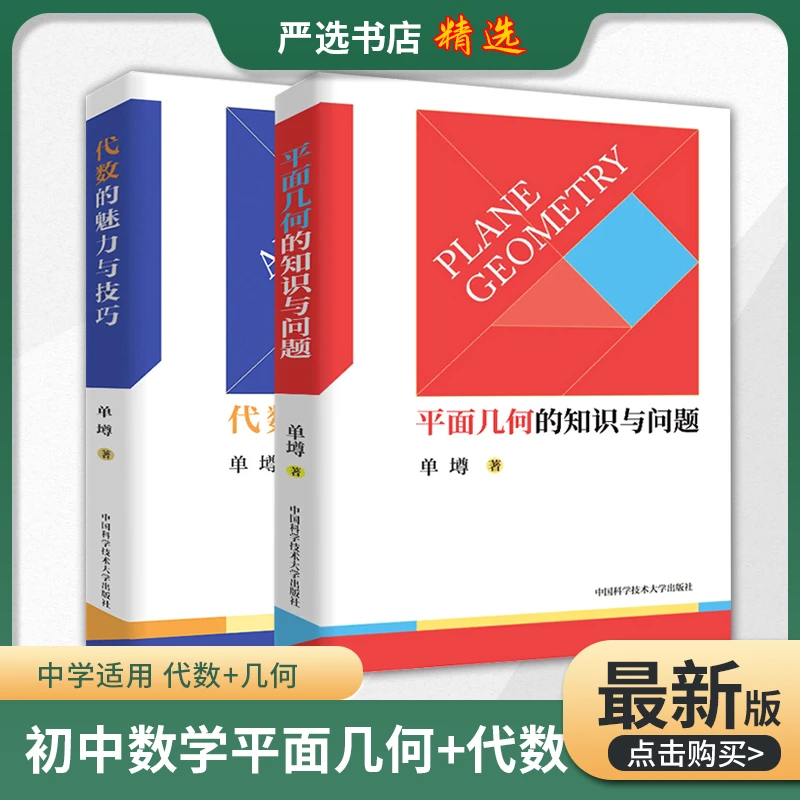 张先波博士专享初中数学代数的魅力与技巧+平面几何的知识与问题