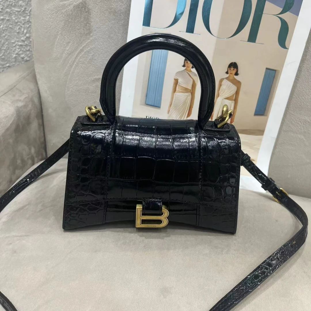 99新 Balenciaga/巴黎世家 沙漏单肩斜挎包