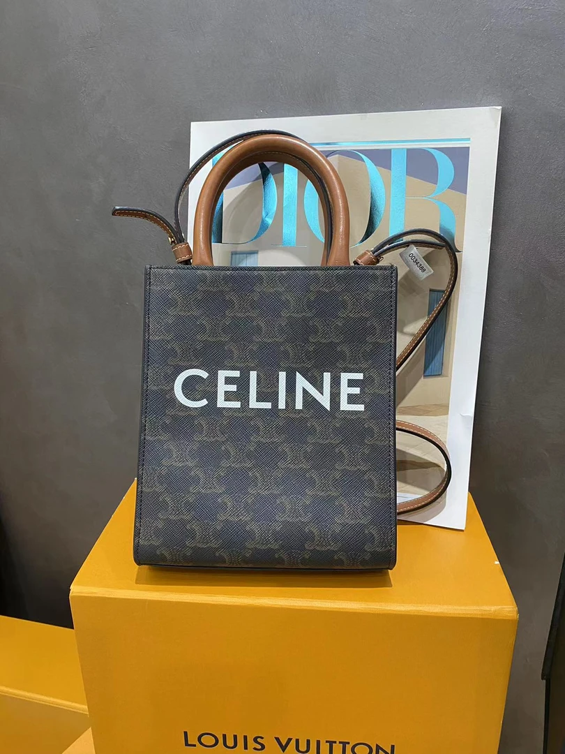 99新 Celine/思琳 mini老花百搭托特女士时尚