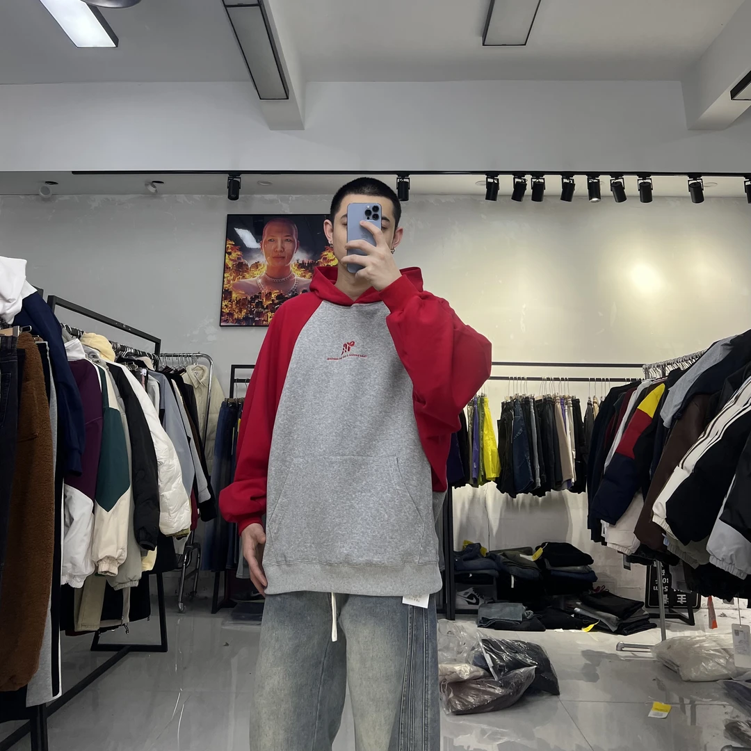 2058秋季新款重磅棉感连帽卫衣