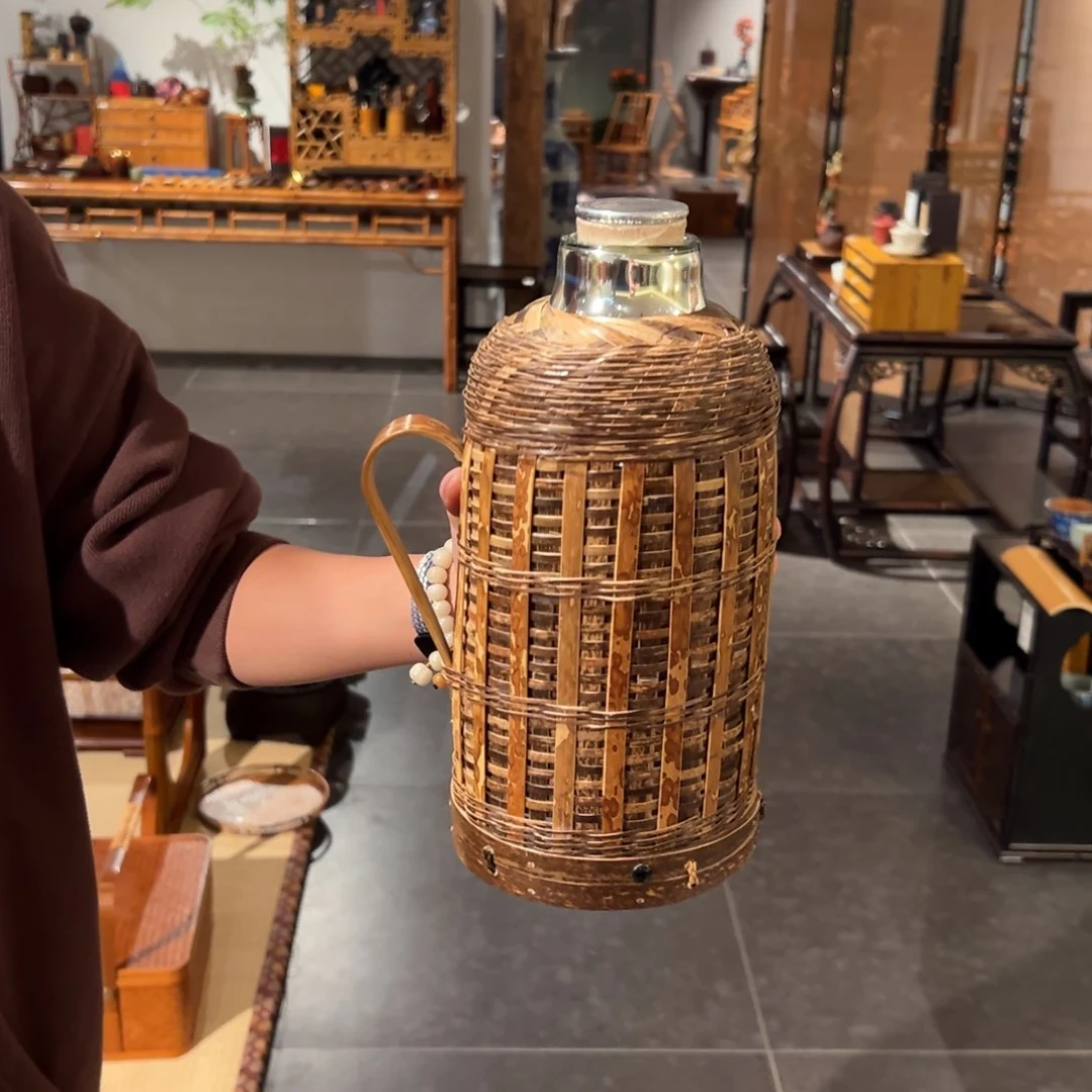 梅妃竹加紫竹热水瓶梅妃竹加紫竹热水瓶
