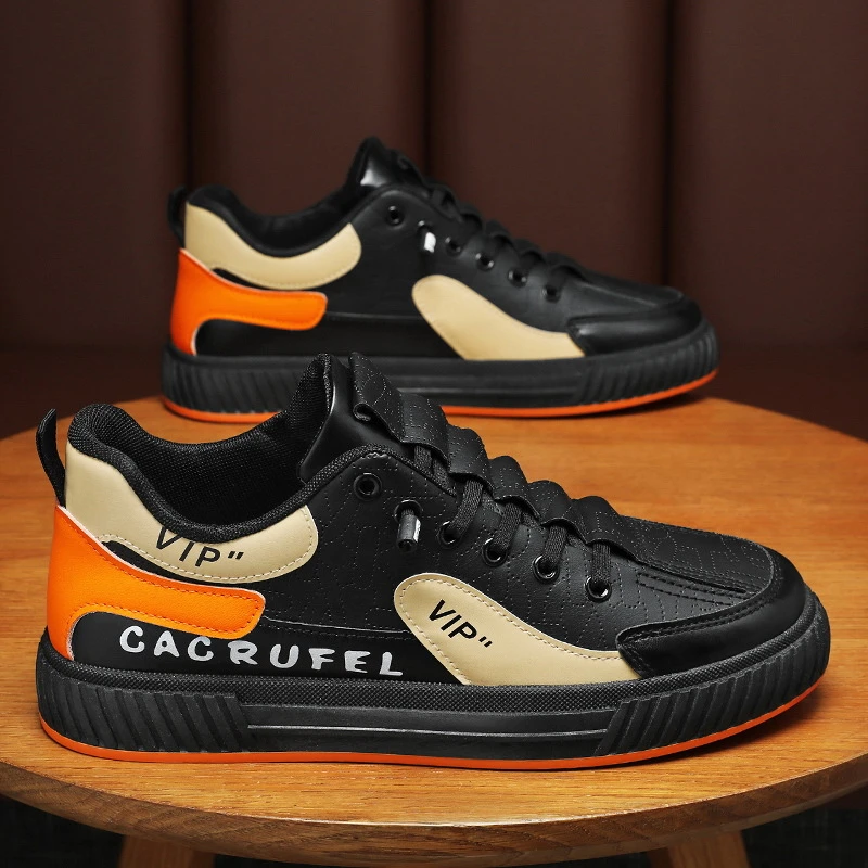 上建一鞋工厂秋季男鞋新款透气鞋子男款潮流百搭厚底运动鞋休闲板