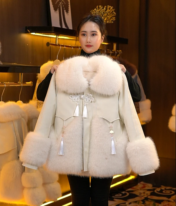 【Alice轻奢定制女装】新中式国风盘扣轻奢高定冬季成人草草外套