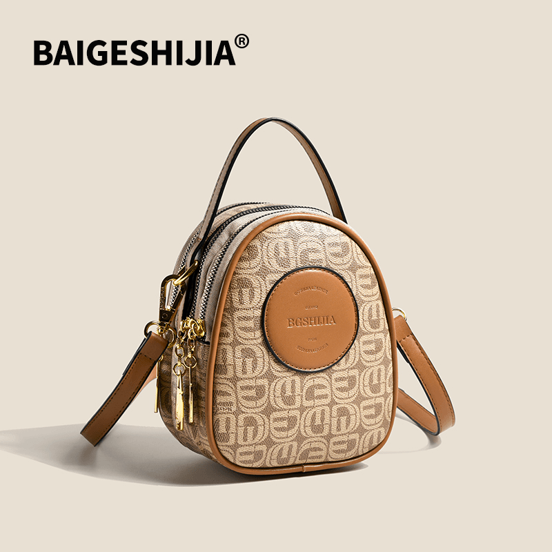 【左九的爱】轻奢时尚单肩包斜挎包百搭女包手机包休闲包