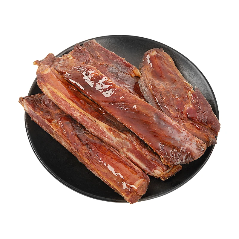 【五斤中排】直播间浮力烟熏腊排骨现场称5斤装送腊肉香肠肥肠