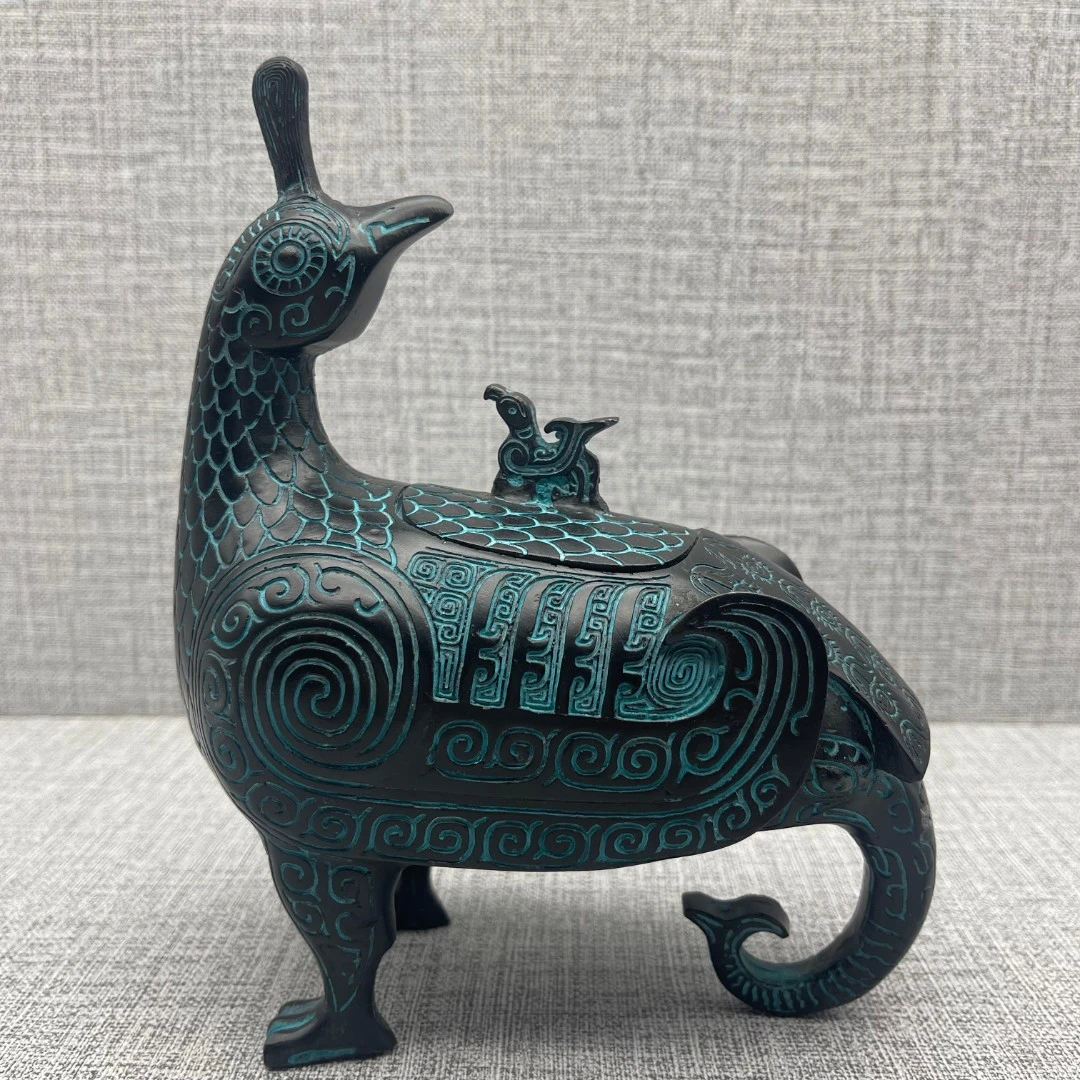 山西【晋候鸟尊 】商务礼品工艺摆件