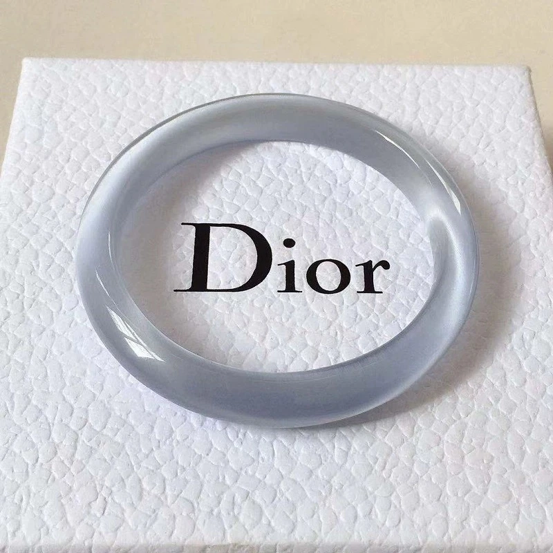 非金属玻璃手镯 新中式猫眼石手镯百搭女款美人镯国潮风汉服镯子a