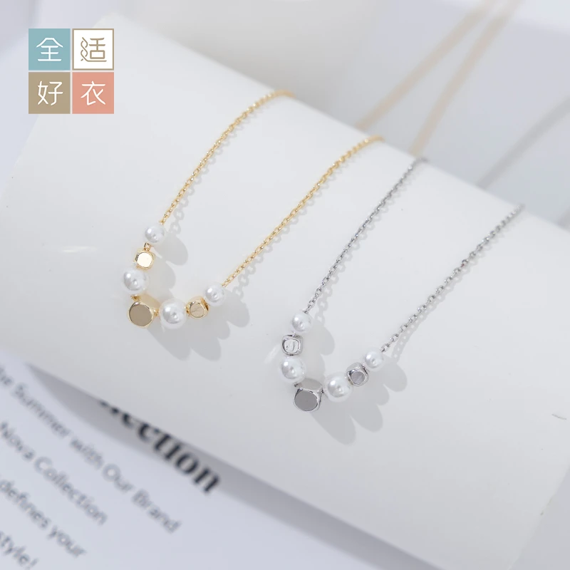 合金项链 方形金属项链2306XL013