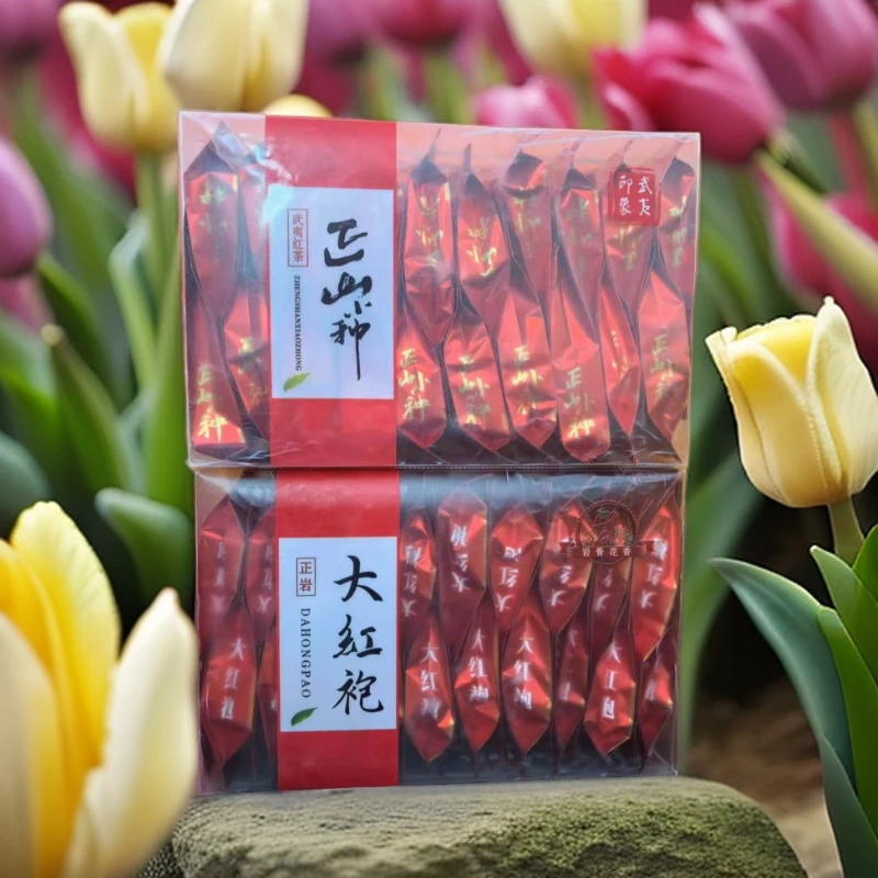 【正山小种+大红袍】武夷岩茶新茶 红茶