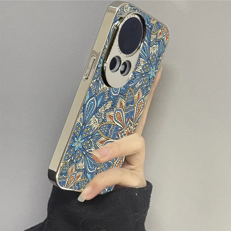 适用华为Nova13手机壳艺术装饰图案Nova12Pro新款小羊皮11高级感