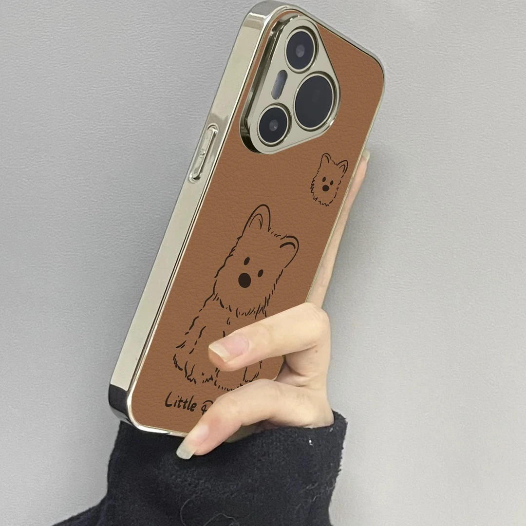 歪头小狗适用华为pura70ultra手机壳mate60pro+50新款40epro防摔