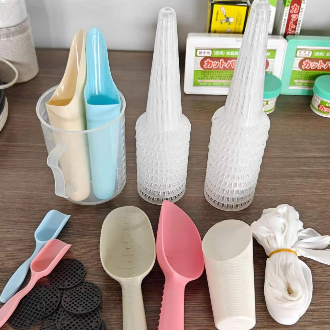 园艺工具花盆网套 玉肥盒底垫地垫水壶桶铲沥水罩