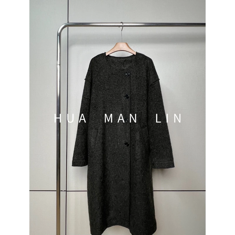 【花滿林】圆领长款外套88899