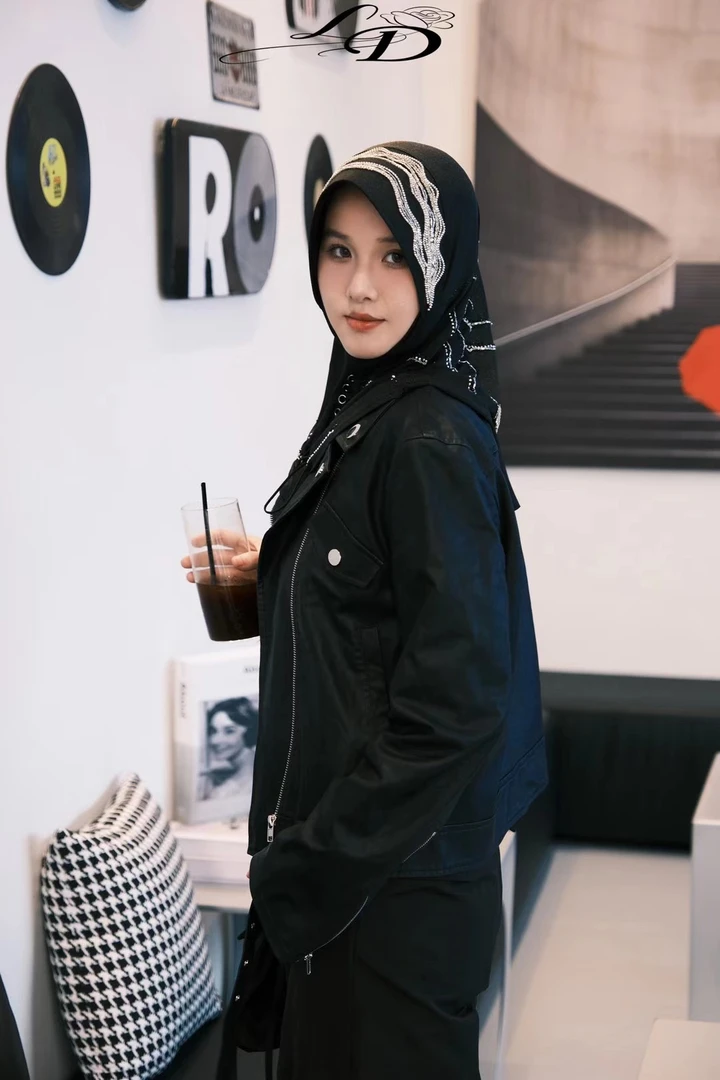 努嘉哈朋克风回族头巾（不退换）