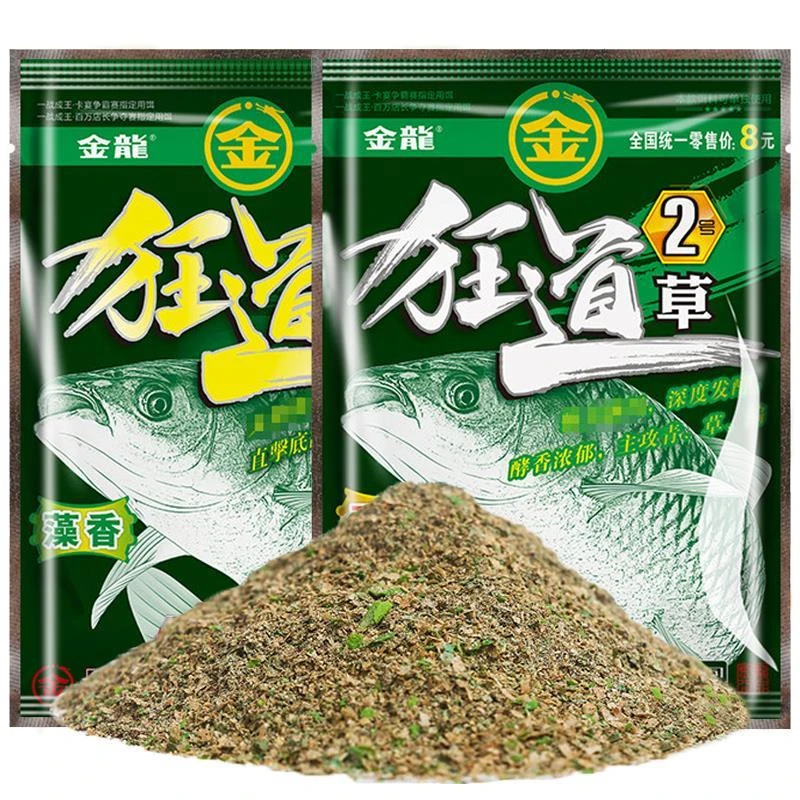 金龙鱼饵狂道1号2号鱼饵料主攻青鳊酒味野钓元素藻味鱼食垂钓快速