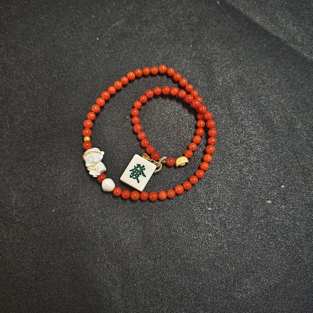 QQ131-猛犸牙 工艺品 创意串