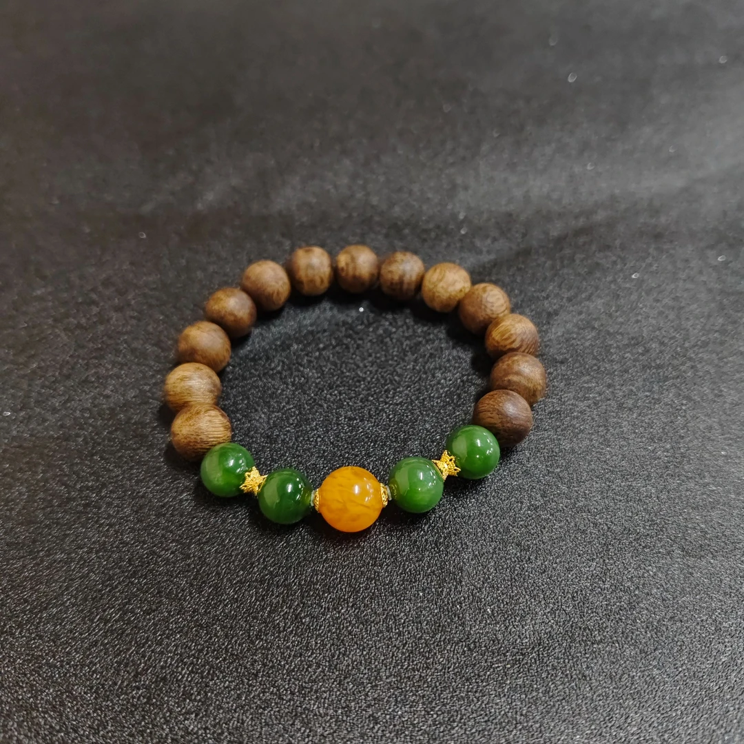 SC200-沉香18K手串