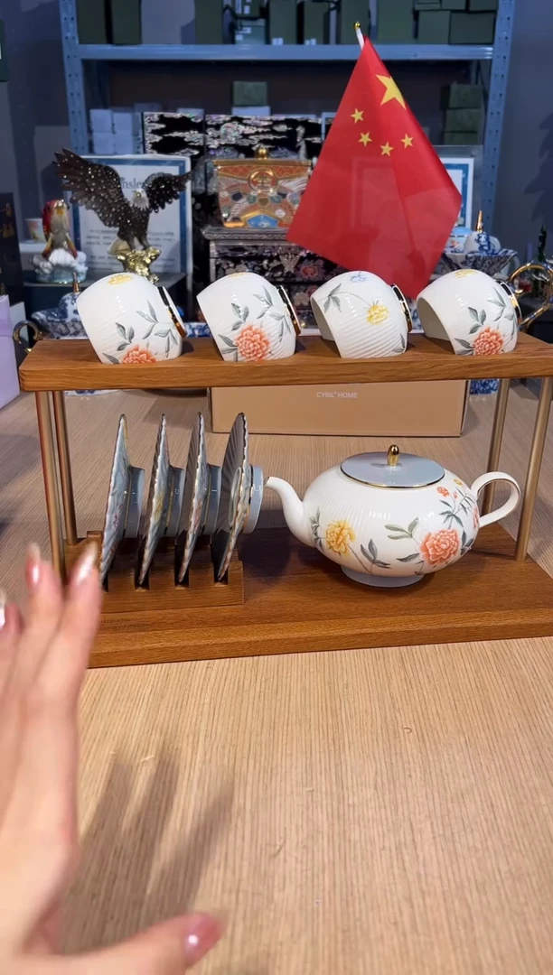 【闪购商品】杯87永丰源月亮时代一壶四杯套装