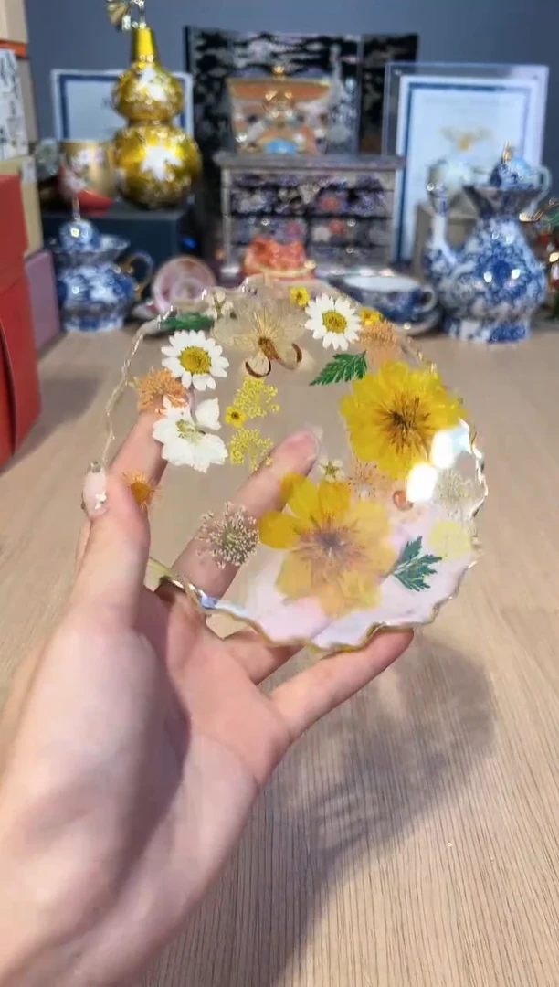 【闪购商品】如图89黄干花杯碟