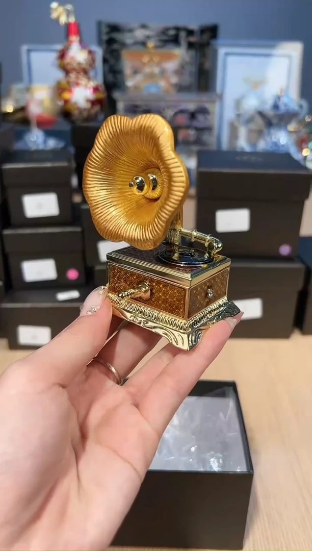 【闪购商品】如图196咖色留声机