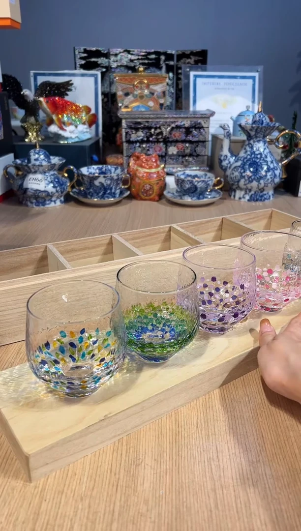 【闪购商品】杯78木盒五色星空杯