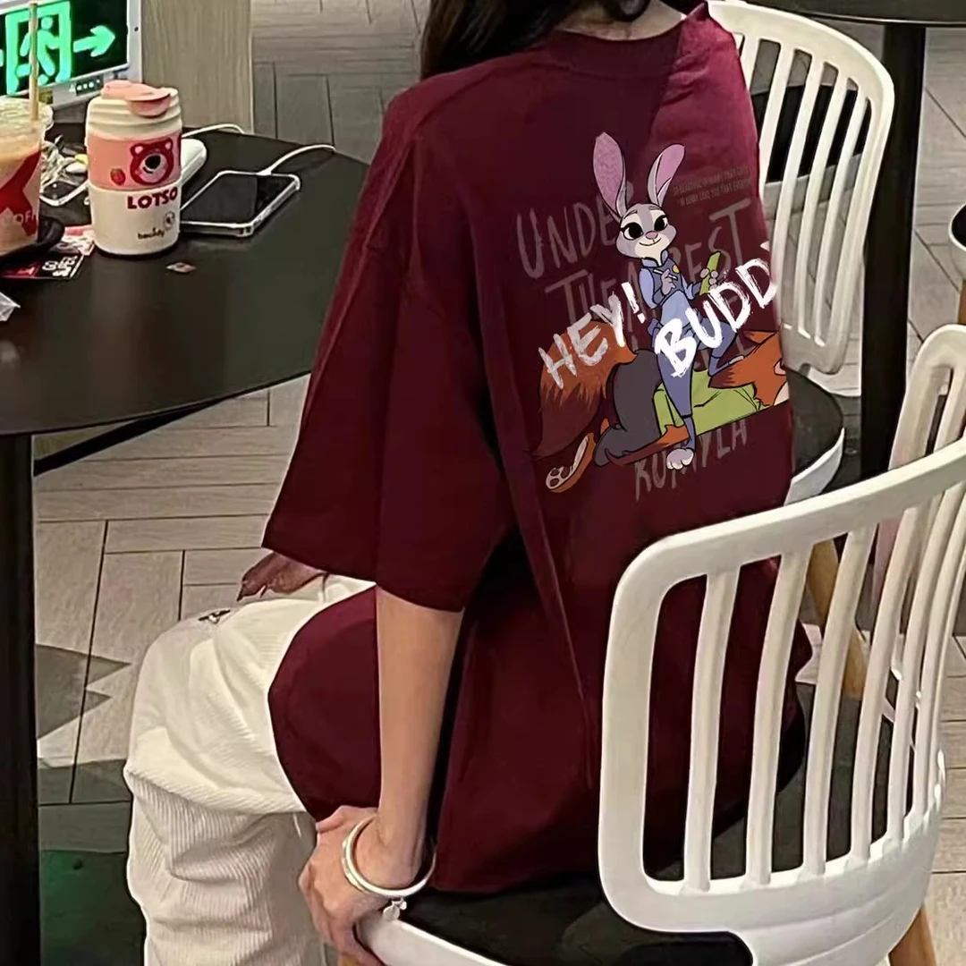 ARTA200克纯棉】白色纯棉宽松oversize短袖T恤女2025年新款春夏ins