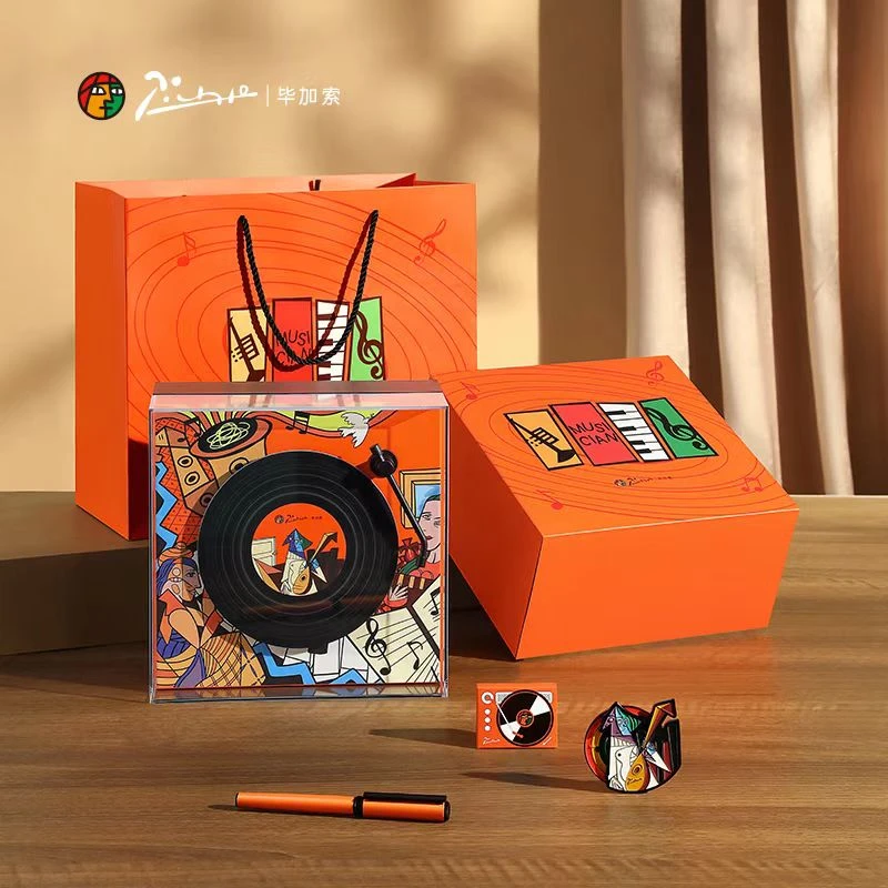 毕加索TS-5526音乐礼盒男女士生日礼物学生硬笔书法练字办公礼品