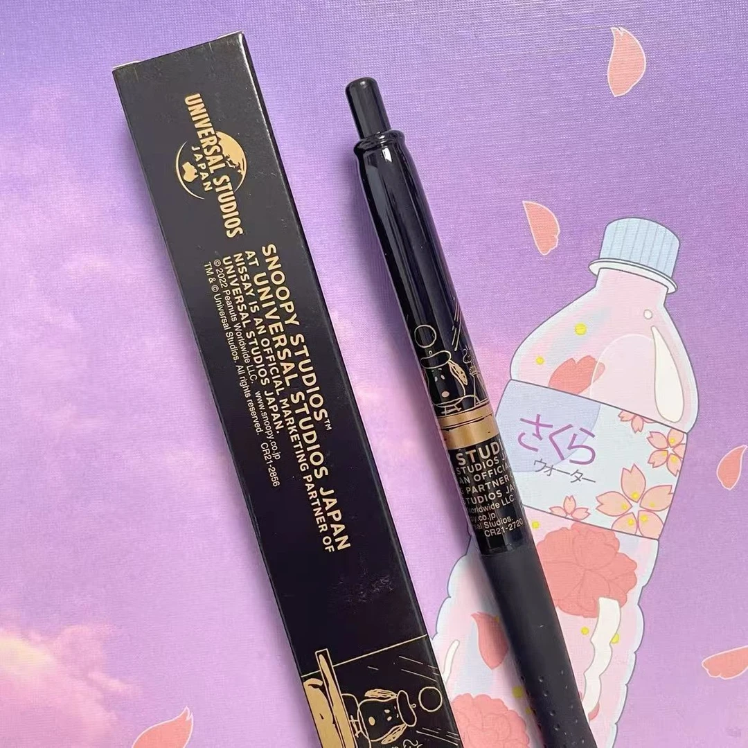 BL-环球影城联名史努比snoppy姆明限定会社圆珠笔中油笔