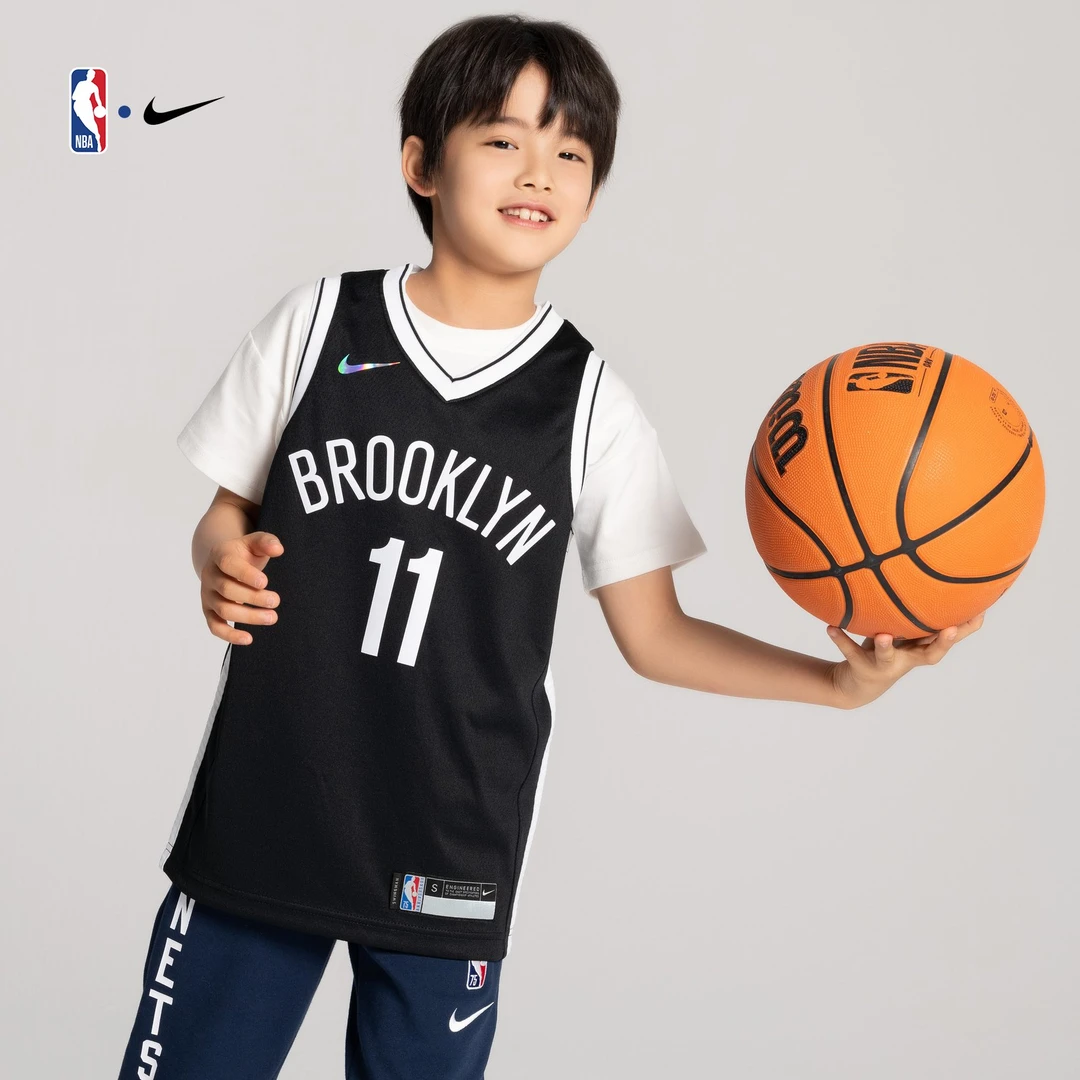 NBA-Nike-Kids 篮网队 Irving 欧文 DIAMOND ICON SW大童球衣运动