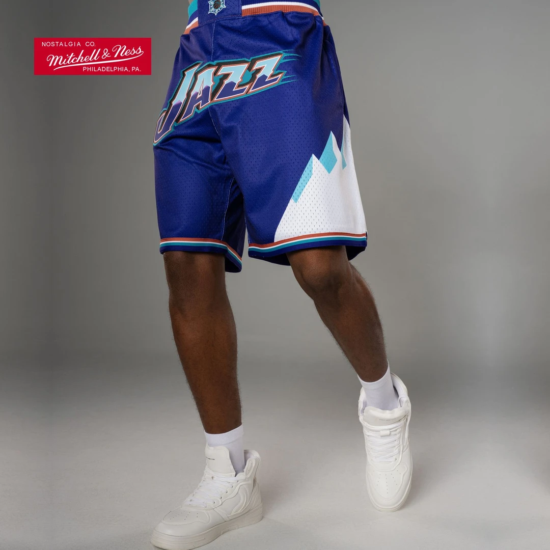 Mitchell&Ness-Just-Don联名球裤-犹他爵士队 NBA-Mitchellness